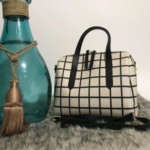 Fossil Sydney Satchel  Crossbody Leather